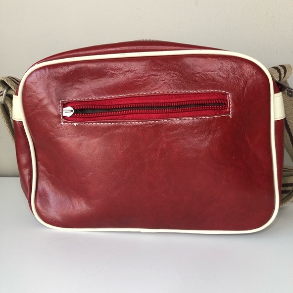 Vintage Disney Minnie Mouse 80s Red Faux Leather Crossbody Bag - Picture 7 of 15